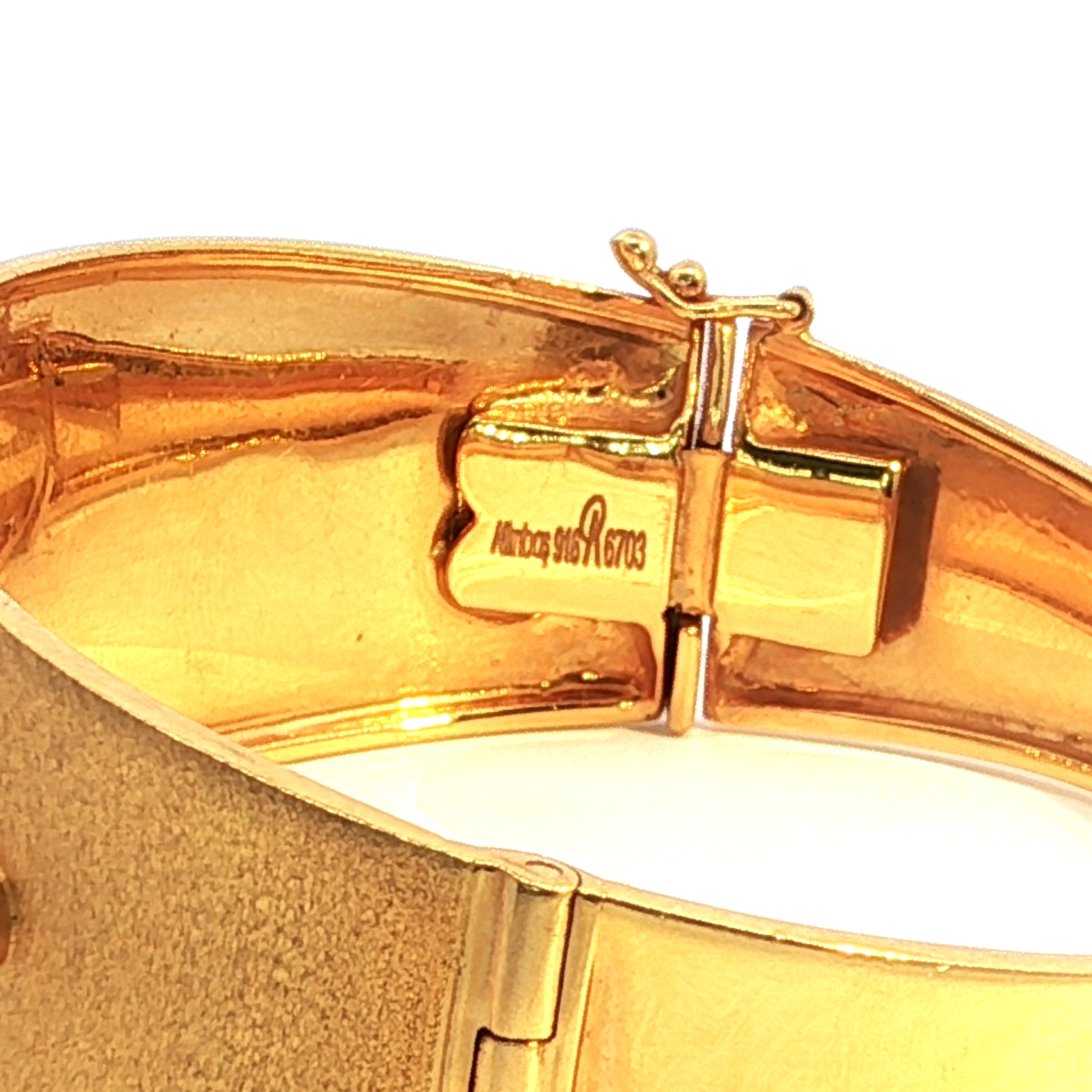 Armreif, 22K, 916, Gelbgold