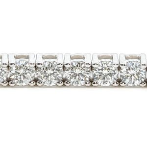 Tennis Armband 4 ct. Weissgold 18K