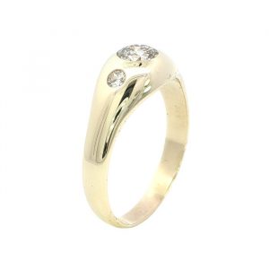 Diamantring, 0,85ct, Gelbgold, Gold, 585, 14K