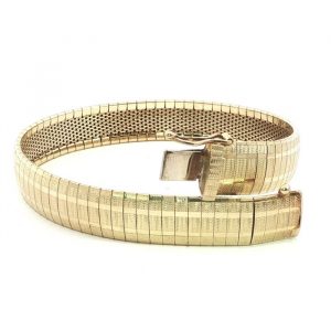 Goldarmband, Teppicharmband, GG, 585, 14K