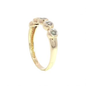 Diamant, Brillant, Ring, Gelbgold, Gold, 585, 14K