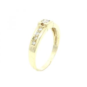 Diamant, Ring, Gelbgold, Gold, 585, 14K