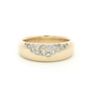 Diamant, Ring, Gelbgold, Gold, 750, 18K, 0,64 ct.,