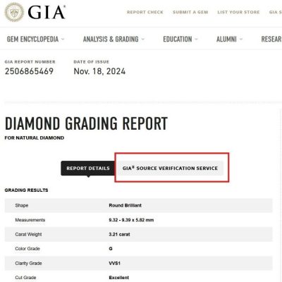 GIA Source Verification Service_web woher kommt mein diamant