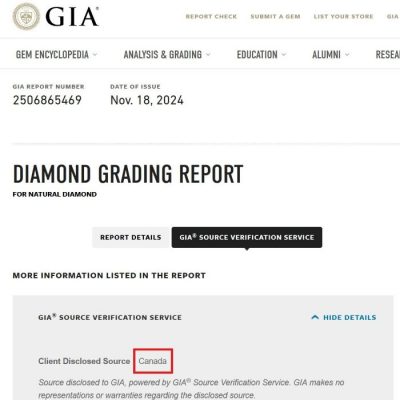 GIA Source Verification Service_web woher kommt mein diamant gia