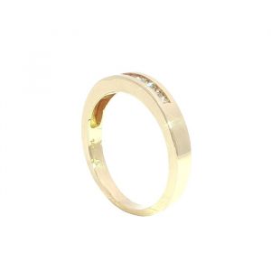 Diamant, Ring, Princess, Memory, Gelbgold, Gold, 14K, 585