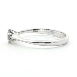 Diamant Ring, Solitär Ring, Brillant, Weissgold, Gold, 750, 18K