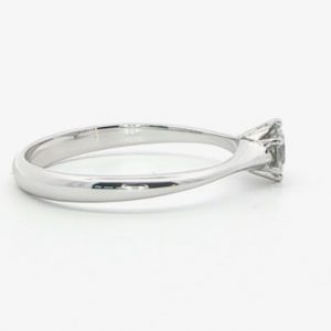 Diamant Ring, Solitär Ring, Brillant, Weissgold, Gold, 750, 18K