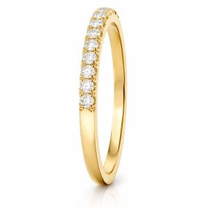 Memory 0,35 ct. Gelbgold 18K 17 Diamanten