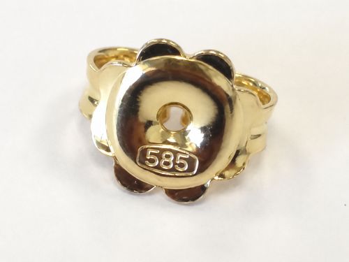 585 Gold 14K Stempel Punze Legierung