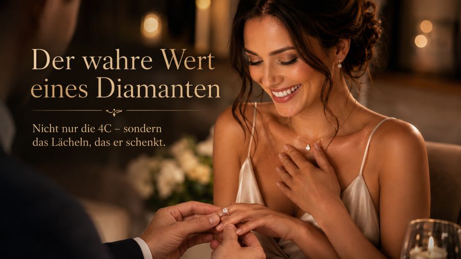 Diamant Wahre Werte Lächeln
