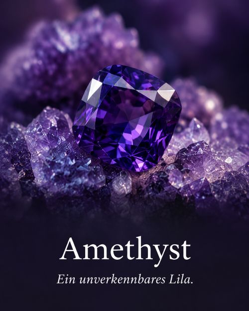 Amethyst Edelstein erkennen