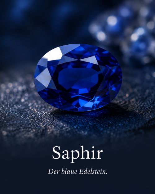 Saphir Edelstein erkennen