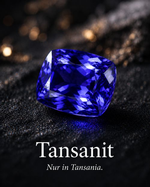 Tanzanite Tansanit Edelstein erkennen