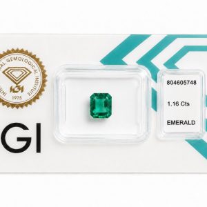 IGI Zertifikat Emerald sealed