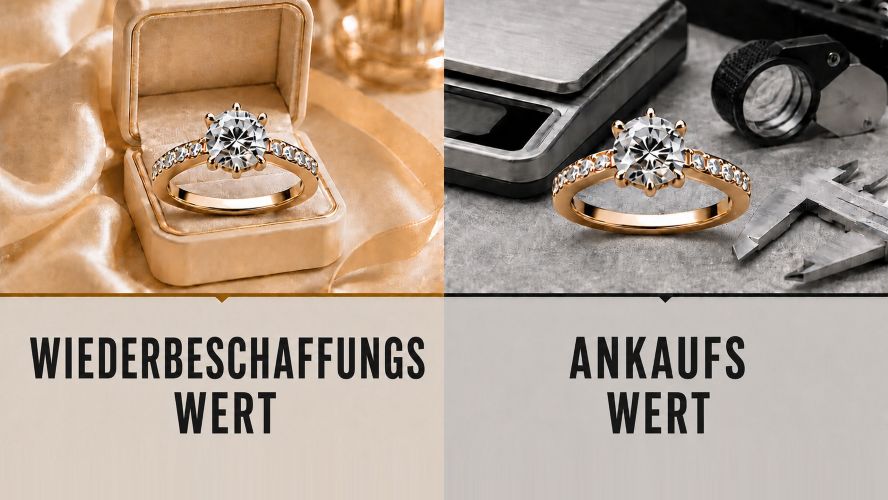 Bewertung und Gutachten für Diamanten Schmuck und Uhren