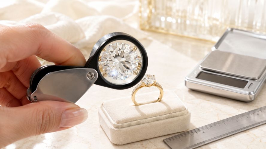 Gold Diamanten und Zertifikate selbst prüfen