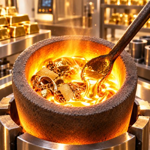 Altgold Schmelzen Gold Recycling 2026