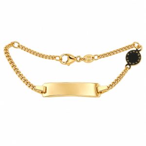 Gravurarmband, Namensgravur, Uhr, Gelbgold, Gold, 18K, 750,