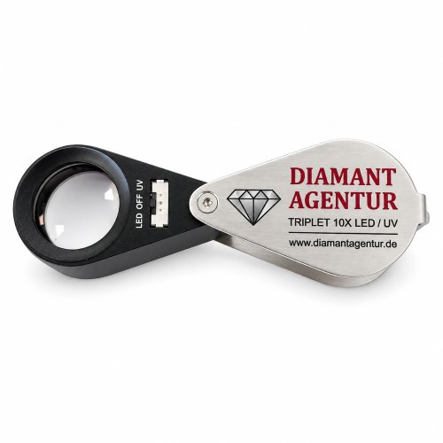 Wir lieben Diamanten LED Lupe